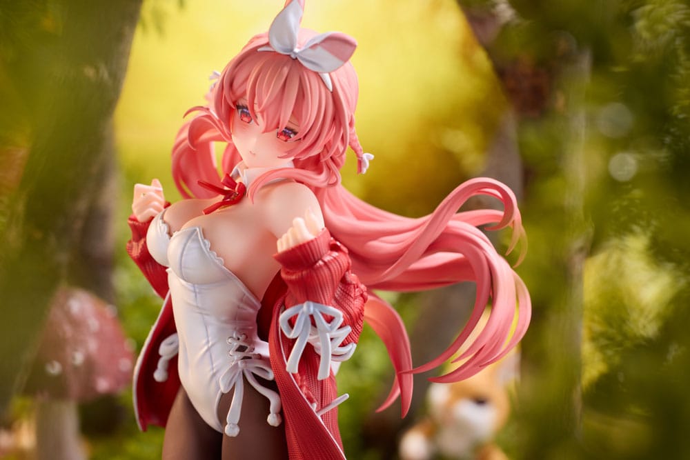 Original Character PVC Statue 1/7 White Rabbit Illustrated by Rosuuri Deluxe Version 24 cm Image 7