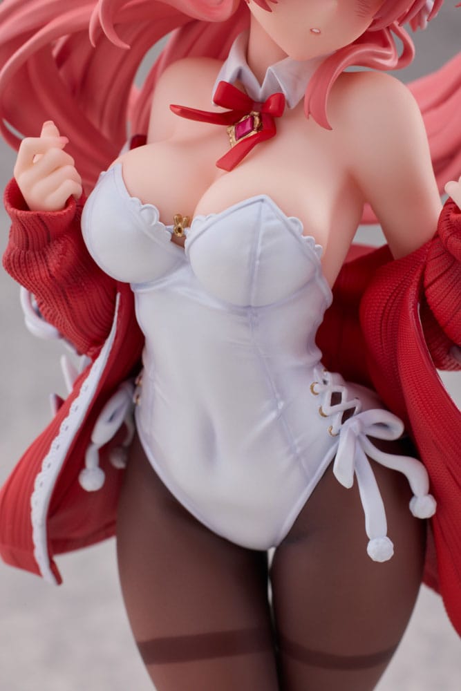 Original Character PVC Statue 1/7 White Rabbit Illustrated by Rosuuri Deluxe Version 24 cm Image 13