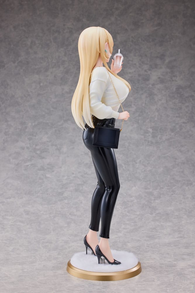 Original Character Statue 1/4 Aoi Koigakubo Illustrated by Fujiko Leather Pants Deluxe Edition 42 cm Image 5