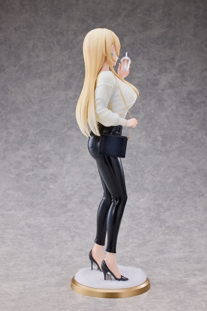 Original Character Statue 1/4 Aoi Koigakubo Illustrated by Fujiko Leather Pants Deluxe Edition 42 cm Image 5
