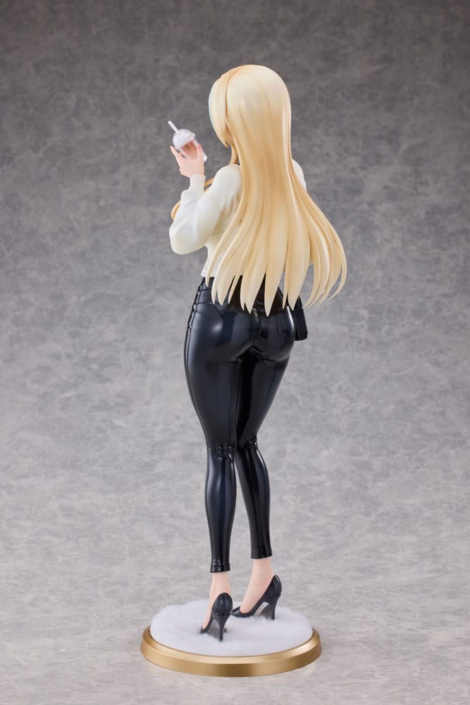Original Character Statue 1/4 Aoi Koigakubo Illustrated by Fujiko Leather Pants Deluxe Edition 42 cm Image 6