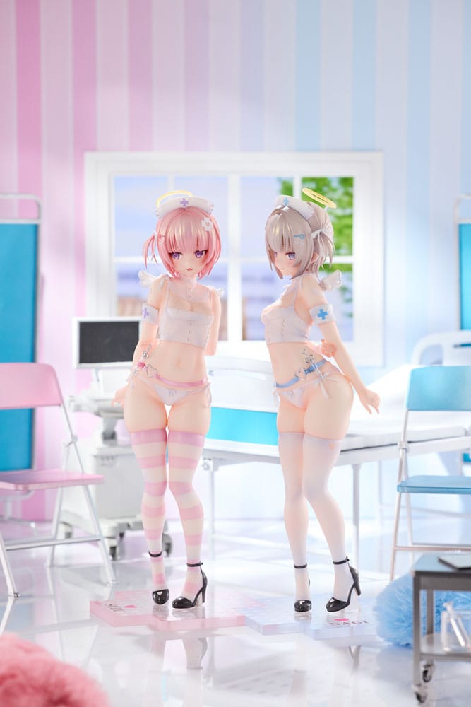 Original Character Statue 1/6 Suzu & Nagi Illustrated by Kuma 4-gou Set Edition 27 cm Image 13