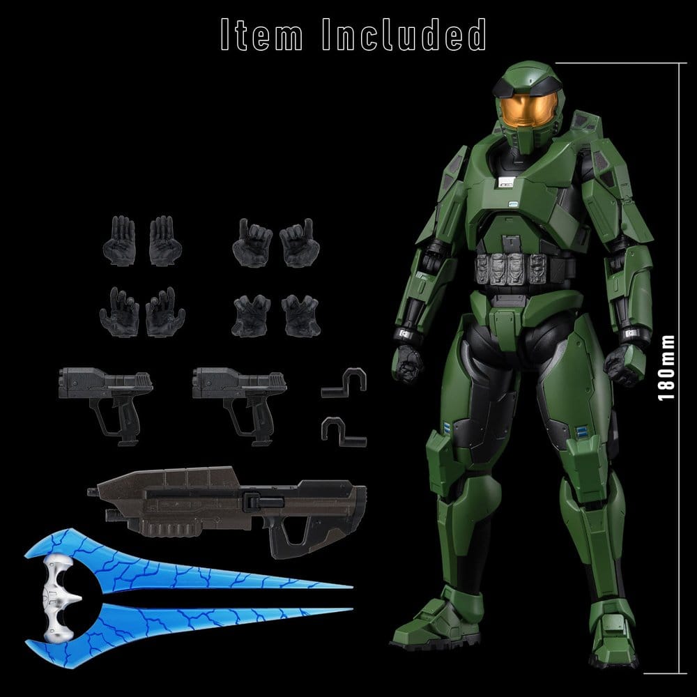 RE:EDIT Halo Actionfigur 1/12 Chief Mjolnir Mark V Recolor Ver. 18 cm Image 8