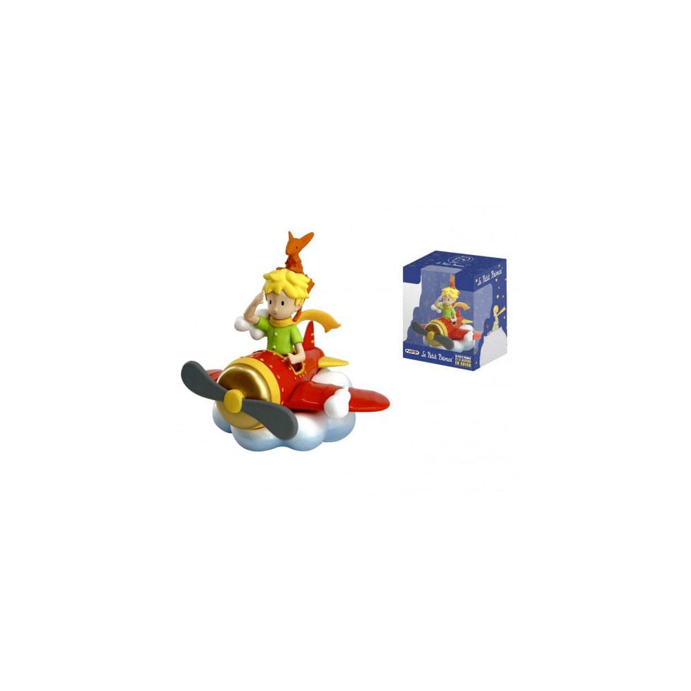 Der Kleine Prinz Figur Little Prince & Fox on the Plane 7 cm Image 2