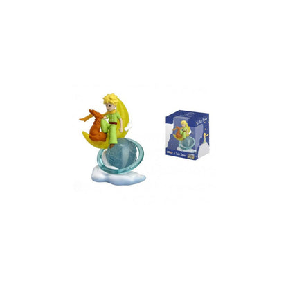 Der Kleine Prinz Figur Little Prince & Fox on the Moon 8 cm Image 2
