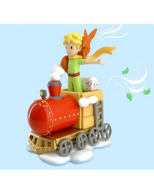 Der Kleine Prinz Figur Little Prince & Friends on the train 8 cm Image 1