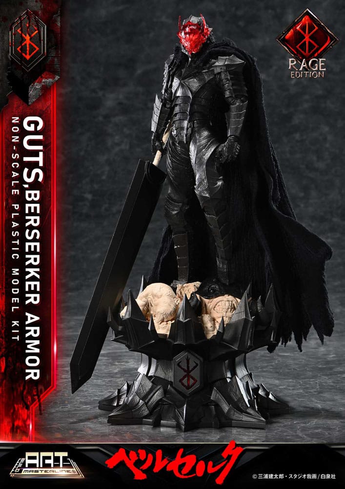 Berserk Build Art Masterline Plastic Model Kit Guts Berserker Armor Rage 30 cm Image 13