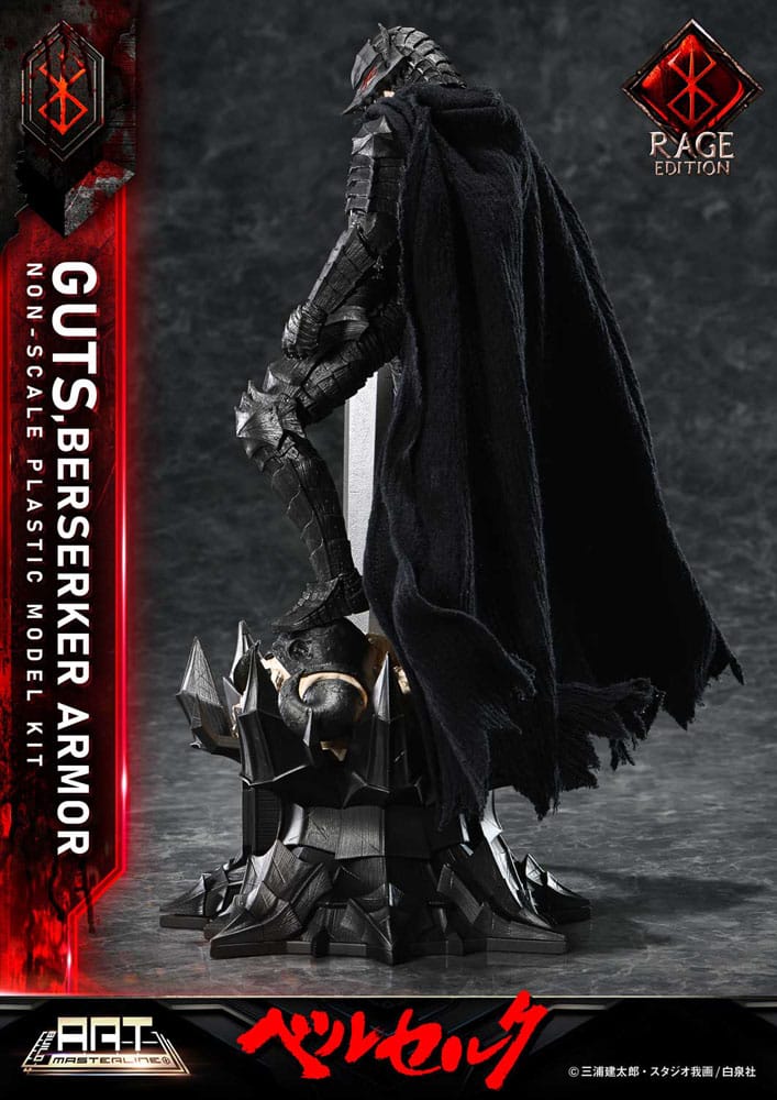 Berserk Build Art Masterline Plastic Model Kit Guts Berserker Armor Rage 30 cm Image 17