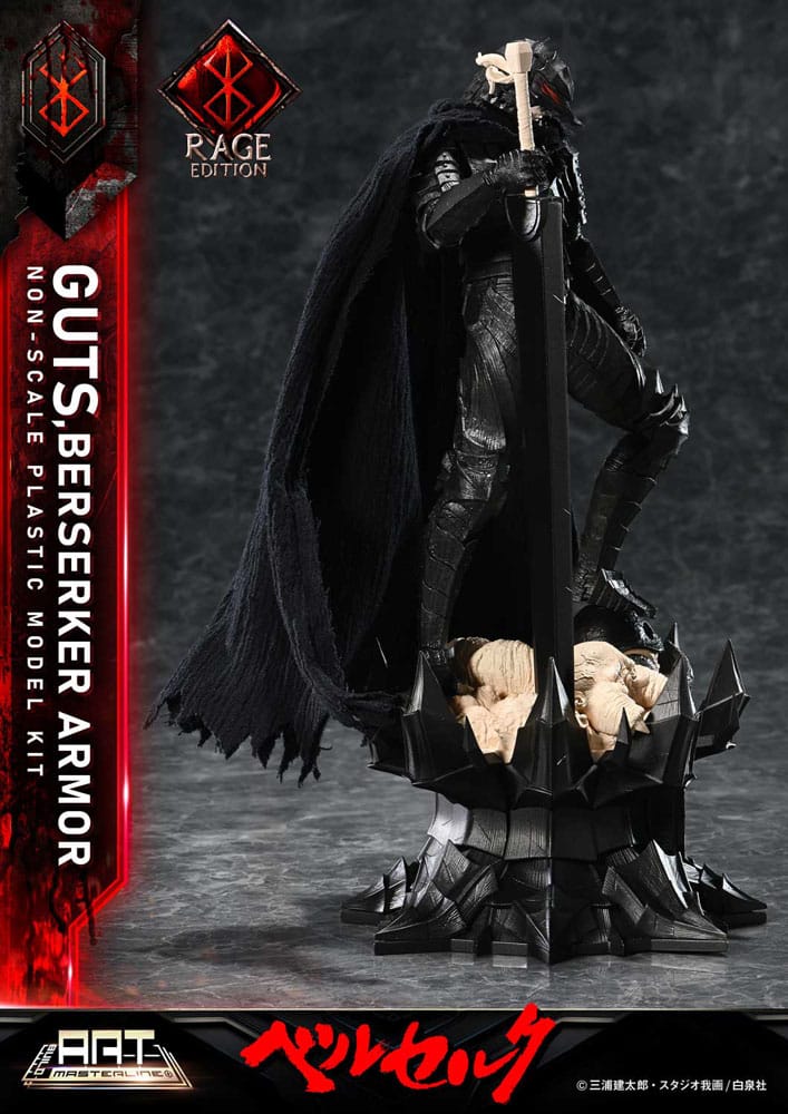 Berserk Build Art Masterline Plastic Model Kit Guts Berserker Armor Rage 30 cm Image 19