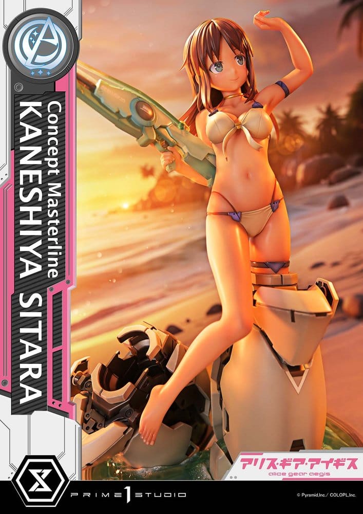 Alice Gear Aegis Concept Masterline Statue 1/5 Kaneshiya Sitara 35 cm Image 5