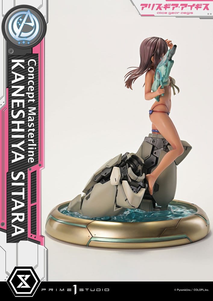 Alice Gear Aegis Concept Masterline Statue 1/5 Kaneshiya Sitara 35 cm Image 9