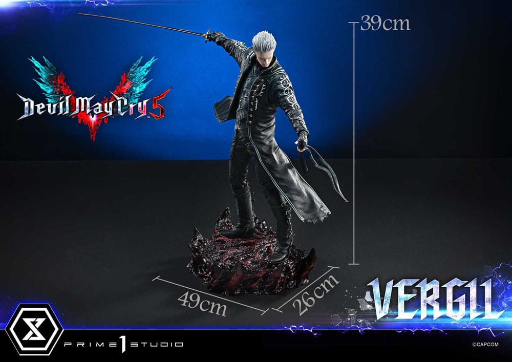 Devil May Cry V Concept Masterline Series Statue 1/6 Vergil 39 cm Image 8