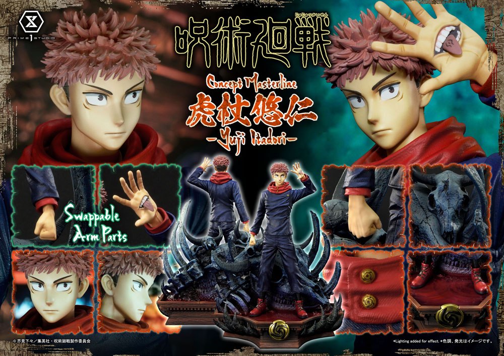 Jujutsu Kaisen Premium Masterline Series Statue Yuji Itadori 38 cm Image 24