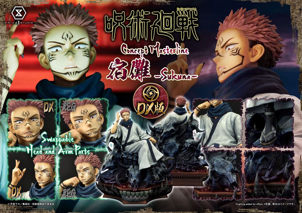 Jujutsu Kaisen Premium Masterline Series Statue Ryomen Sukuna Deluxe Version 34 cm Image 24
