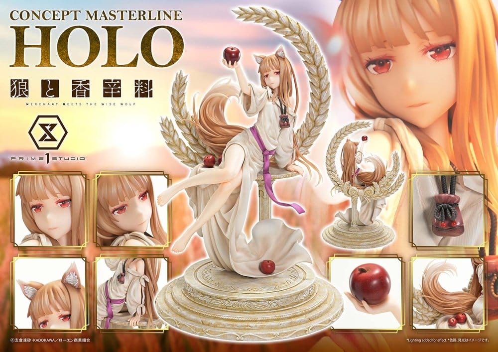 Spice and Wolf Concept Masterline Series Statue 1/5 Merchant Meets The Wise Wolf Holo Bonus Ver. 40 cm Image 6