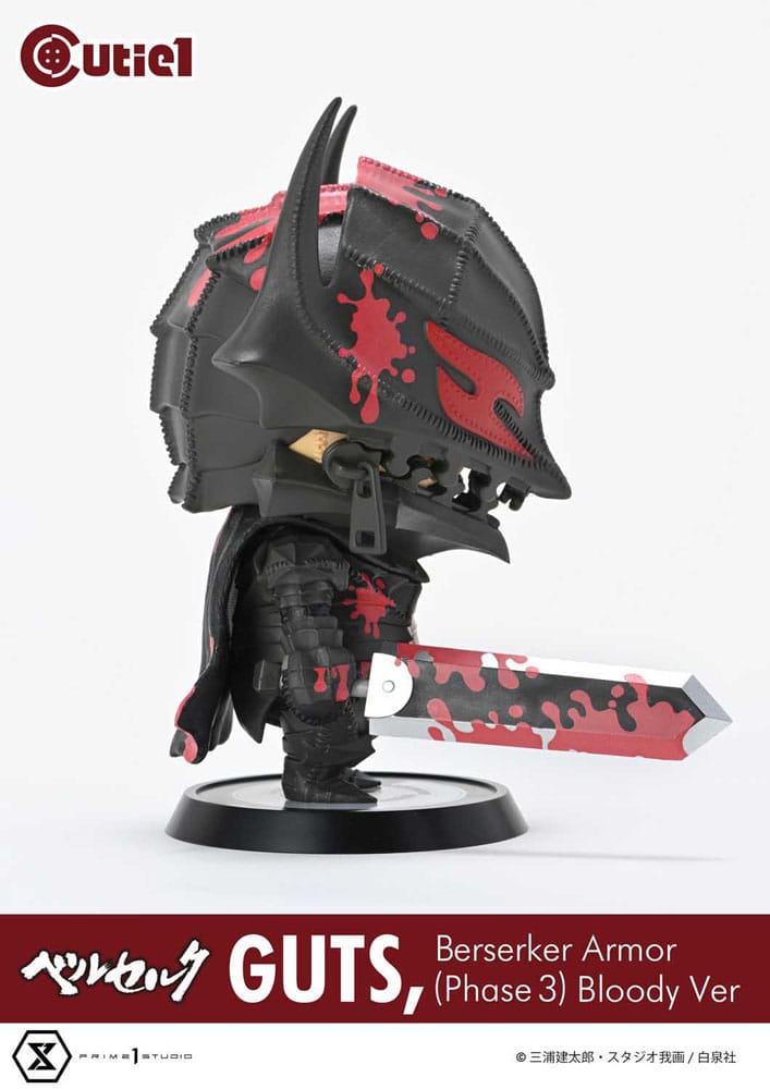Berserk Cutie1 PVC Figur Guts Berserker Armor (Phase 3) Bloody Ver. 12 cm Image 7