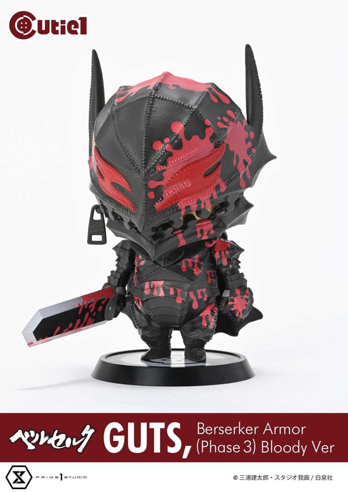 Berserk Cutie1 PVC Figur Guts Berserker Armor (Phase 3) Bloody Ver. 12 cm Image 9