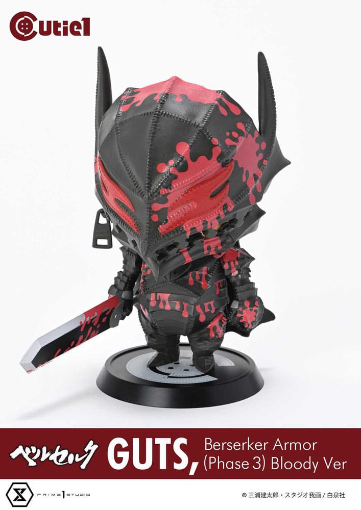 Berserk Cutie1 PVC Figur Guts Berserker Armor (Phase 3) Bloody Ver. 12 cm Image 11
