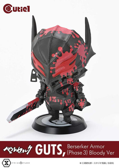 Berserk Cutie1 PVC Figur Guts Berserker Armor (Phase 3) Bloody Ver. 12 cm Image 11