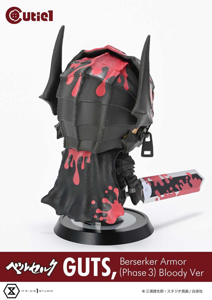 Berserk Cutie1 PVC Figur Guts Berserker Armor (Phase 3) Bloody Ver. 12 cm Image 13