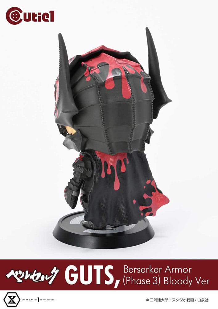 Berserk Cutie1 PVC Figur Guts Berserker Armor (Phase 3) Bloody Ver. 12 cm Image 14