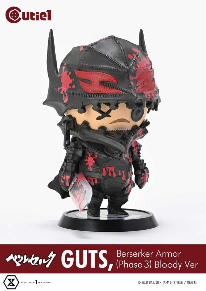 Berserk Cutie1 PVC Figur Guts Berserker Armor (Phase 3) Bloody Ver. 12 cm Image 17