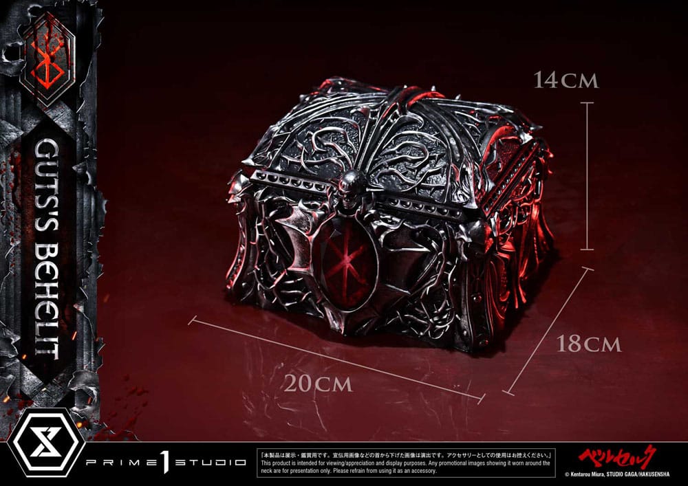 Berserk Life Scale Statue Gut's Behelit 5 cm Image 7