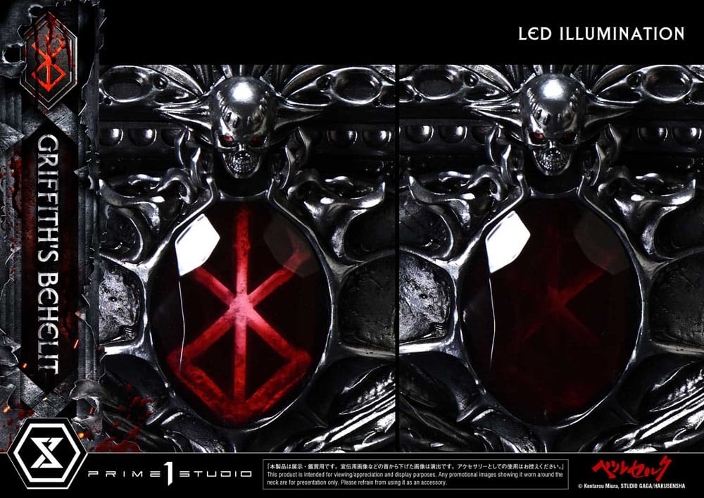 Berserk Life Scale Statue Griffith's Behelit 6 cm Image 5