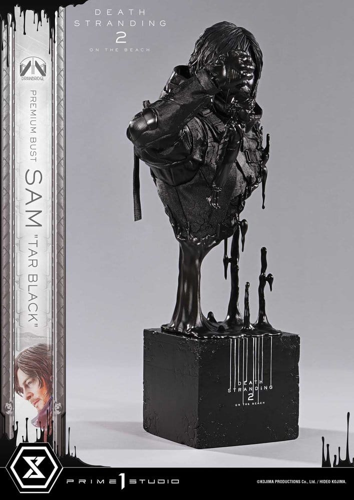 Death Stranding 2: On the Beach Premium Büste 1/3 Sam Tar Black 44 cm Image 9