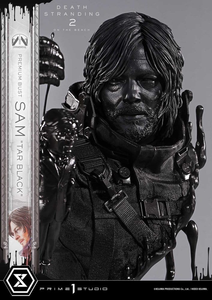 Death Stranding 2: On the Beach Premium Büste 1/3 Sam Tar Black 44 cm Image 10