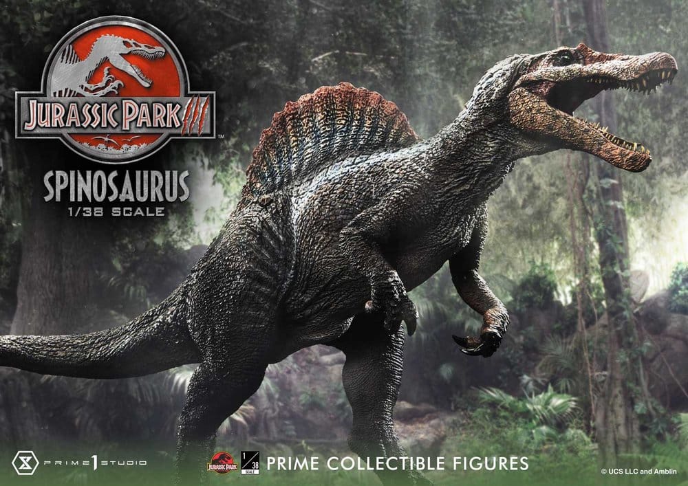 Jurassic Park III (Film) Prime Collectible Figures Statue 1/38 Spinosaurus 24 cm Image 2
