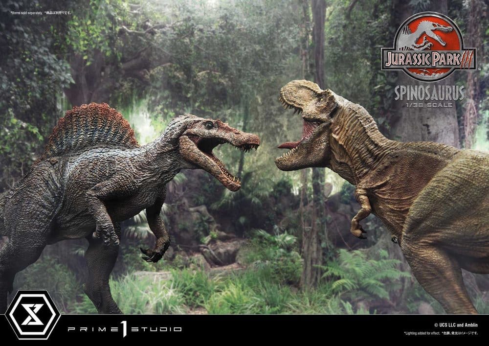 Jurassic Park III (Film) Prime Collectible Figures Statue 1/38 Spinosaurus 24 cm Image 5
