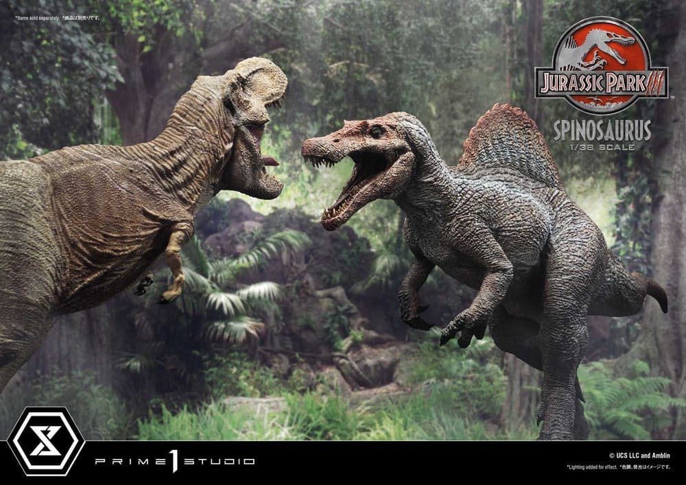 Jurassic Park III (Film) Prime Collectible Figures Statue 1/38 Spinosaurus 24 cm Image 6