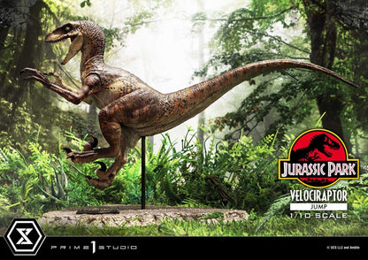 Jurassic Park Prime Collectibles Statue 1/10 Velociraptor Jump 21 cm Image 4