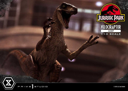 Jurassic Park Prime Collectibles Statue 1/10 Velociraptor Jump 21 cm Image 7