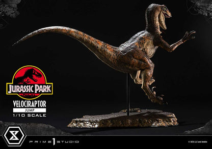 Jurassic Park Prime Collectibles Statue 1/10 Velociraptor Jump 21 cm Image 9