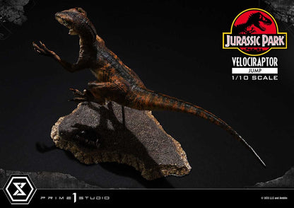 Jurassic Park Prime Collectibles Statue 1/10 Velociraptor Jump 21 cm Image 12