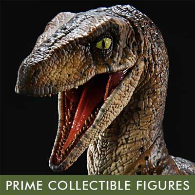 Jurassic Park Prime Collectibles Statue 1/10 Velociraptor Jump 21 cm Image 18