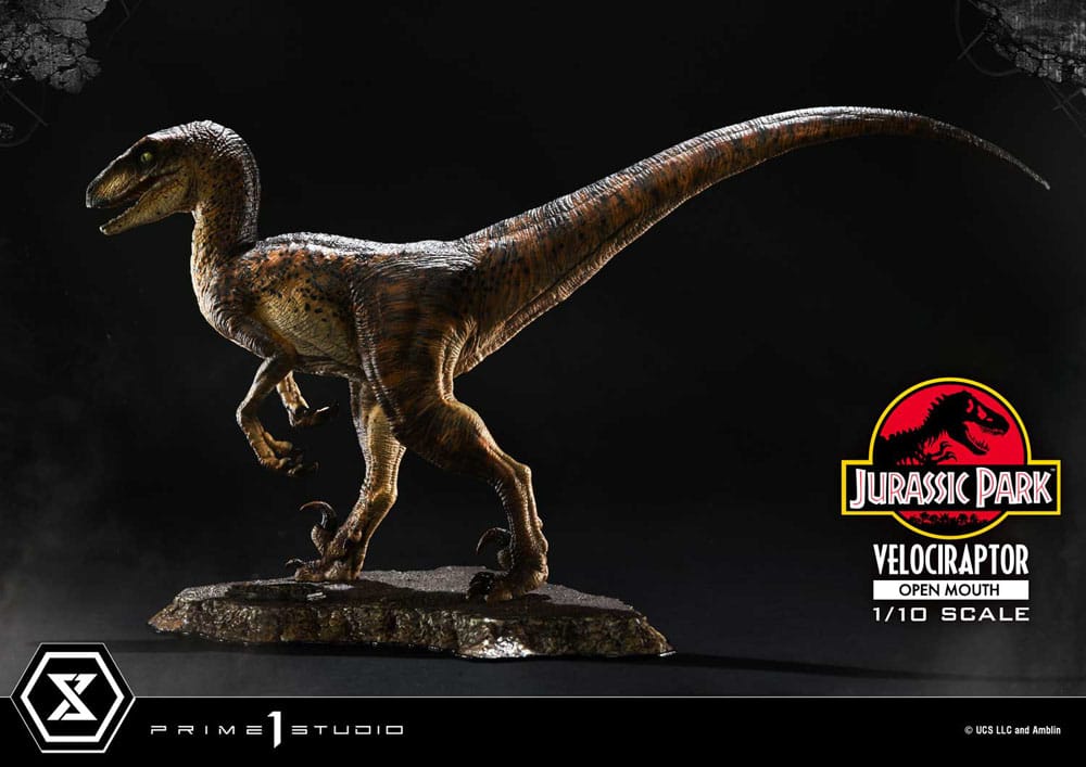 Jurassic Park Prime Collectibles Statue 1/10 Velociraptor Open Mouth 19 cm Image 5