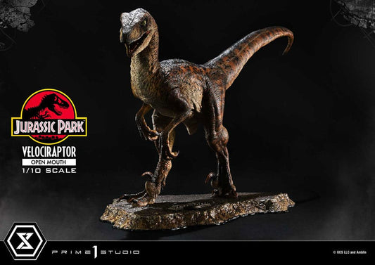 Jurassic Park Prime Collectibles Statue 1/10 Velociraptor Open Mouth 19 cm Image 1