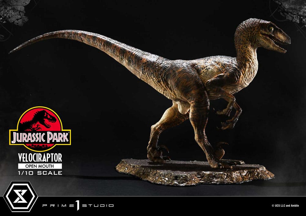 Jurassic Park Prime Collectibles Statue 1/10 Velociraptor Open Mouth 19 cm Image 8