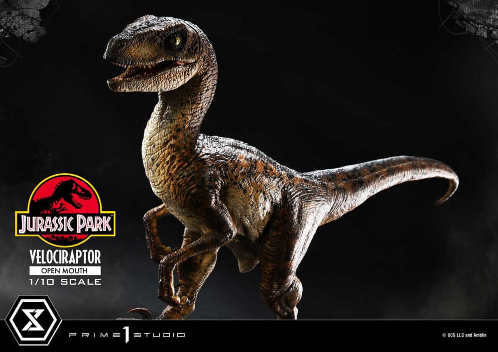 Jurassic Park Prime Collectibles Statue 1/10 Velociraptor Open Mouth 19 cm Image 22