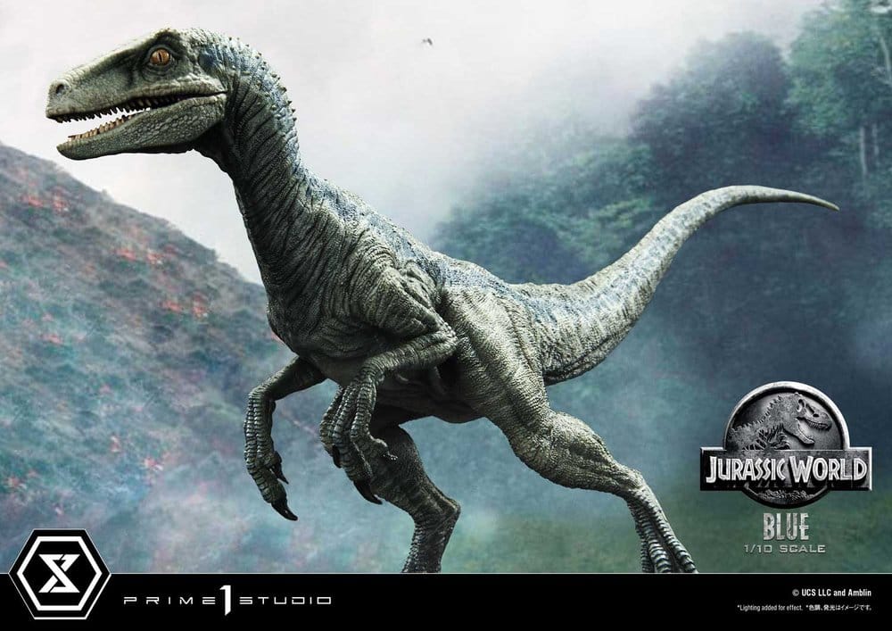 Jurassic World (Film) Prime Collectible Figures Statue 1/10 Blue 17 cm Image 4