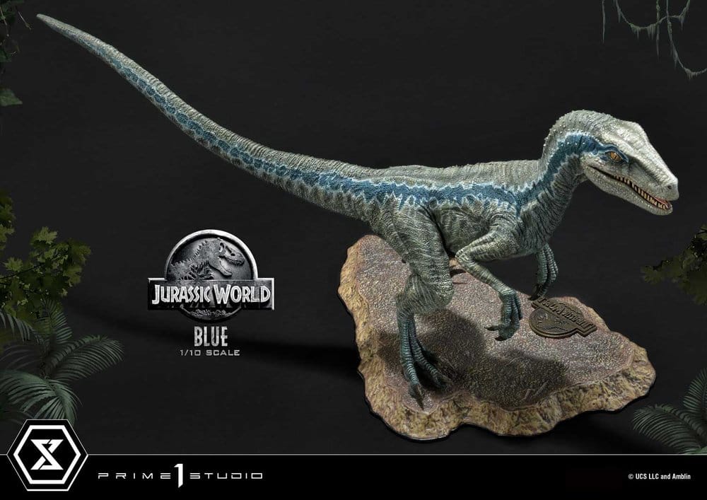 Jurassic World (Film) Prime Collectible Figures Statue 1/10 Blue 17 cm Image 9