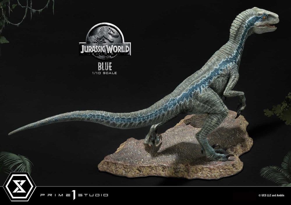 Jurassic World (Film) Prime Collectible Figures Statue 1/10 Blue 17 cm Image 10