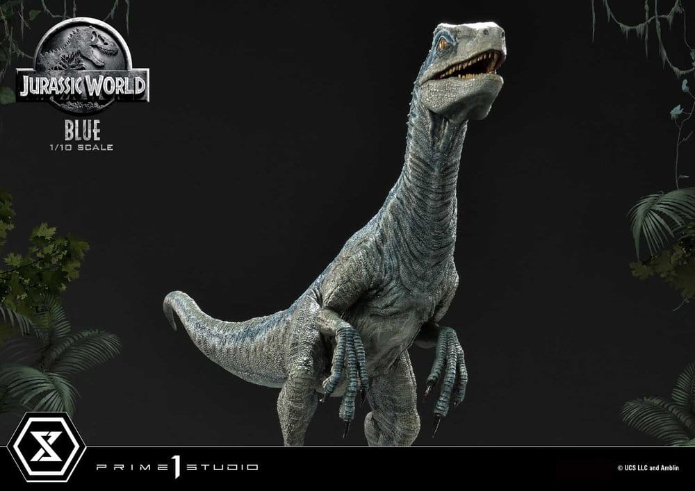 Jurassic World (Film) Prime Collectible Figures Statue 1/10 Blue 17 cm Image 16