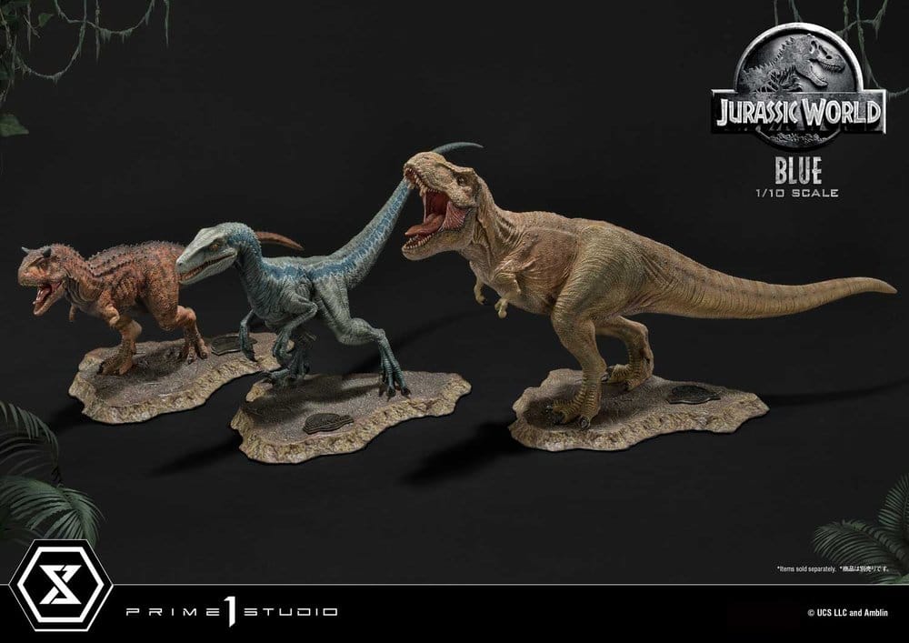 Jurassic World (Film) Prime Collectible Figures Statue 1/10 Blue 17 cm Image 17