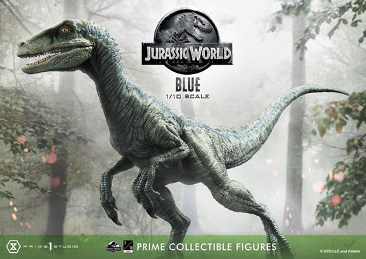 Jurassic World: Fallen Kingdom Prime Collectibles Statue 1/10 Blue (Open Mouth Version) 17 cm Image 2
