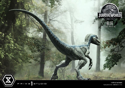 Jurassic World: Fallen Kingdom Prime Collectibles Statue 1/10 Blue (Open Mouth Version) 17 cm Image 4