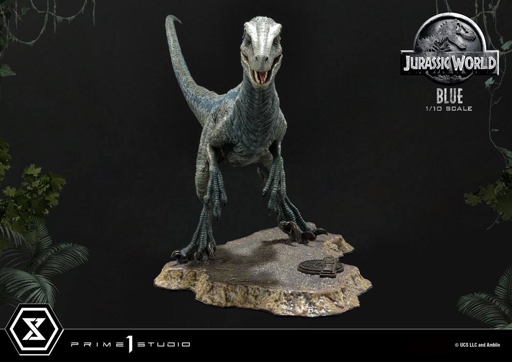 Jurassic World: Fallen Kingdom Prime Collectibles Statue 1/10 Blue (Open Mouth Version) 17 cm Image 5